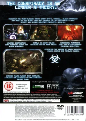Area 51 box cover back